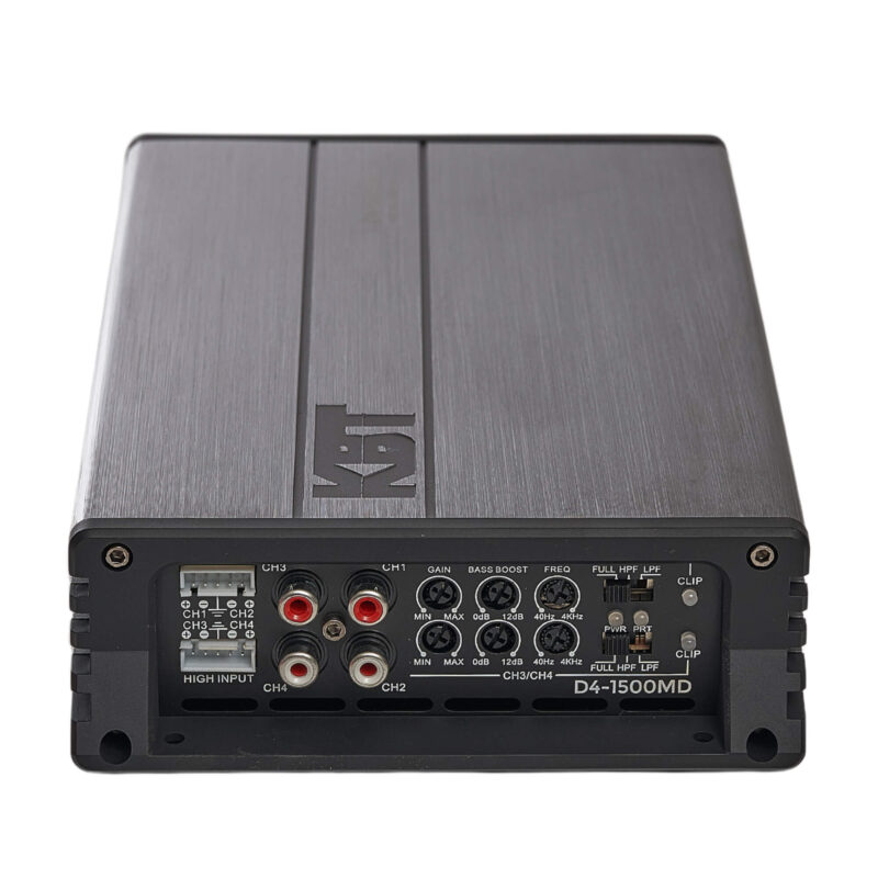 Amplificador Delta Clase D 4 Canales 1500 Watts - Imagen 4