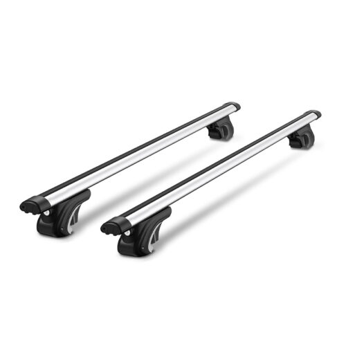 Barra Transversal Universal de Aluminio 130 cm Plateado