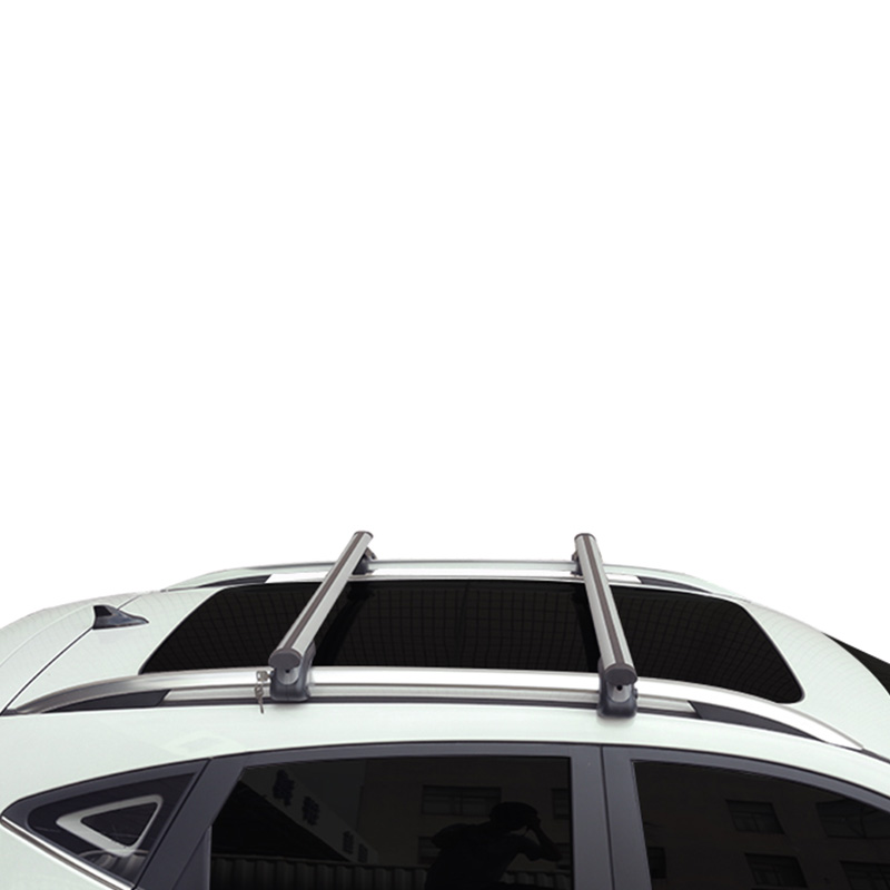 Barra Transversal Universal de Aluminio 130 cm Plateado c/Llave - Imagen 2