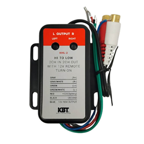 Convertidor De Señal Alta A Baja 2 In | 2 Out KHL-2